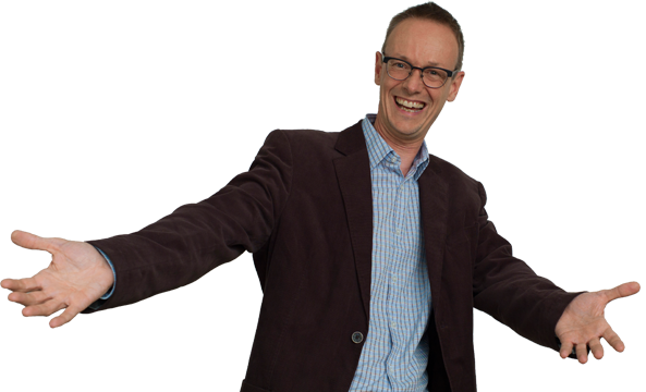 Comedy, Coaching, Workshops, Unternehmensentwicklung kombiniert Comedian, Schauspieler und Musiker Paul Hombach