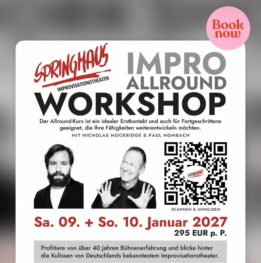 Improworkshop mit Springmaus